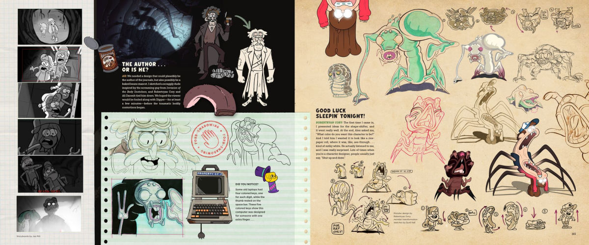 Libro The Art of Gravity Falls - Alex Hirsch & Rob Renzetti - Tapa dura