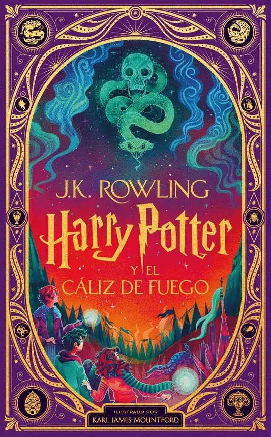 Libro Harry Potter y el Cáliz de Fuego (Edición Ilustrada Interactiva) – J.K. Rowling