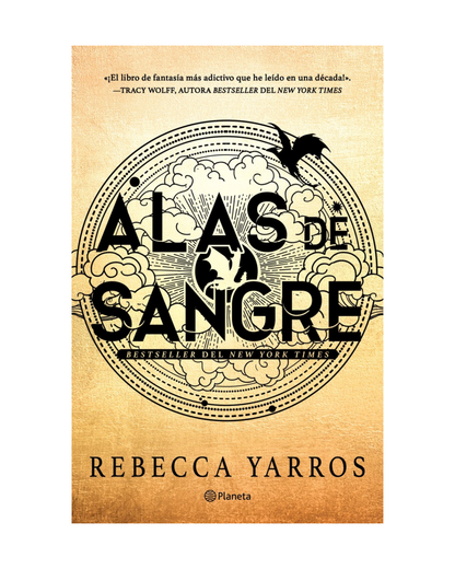 Libro Alas de Sangre (Empíreo 1) - Tapa Dura Con cantos tintados - Rebecca Yarros