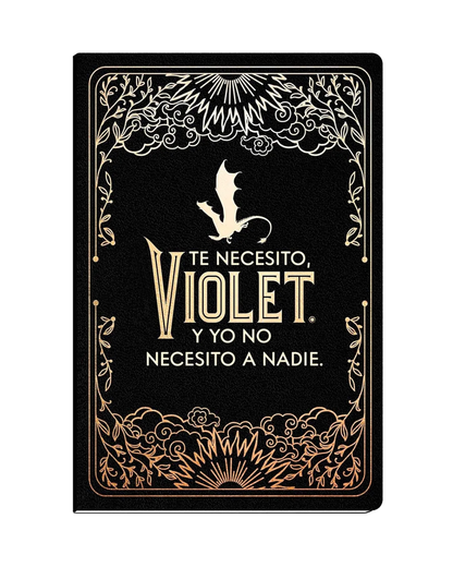 Libro Diario oficial de Alas de sangre: Te necesito, Violet - Rebecca Yarros