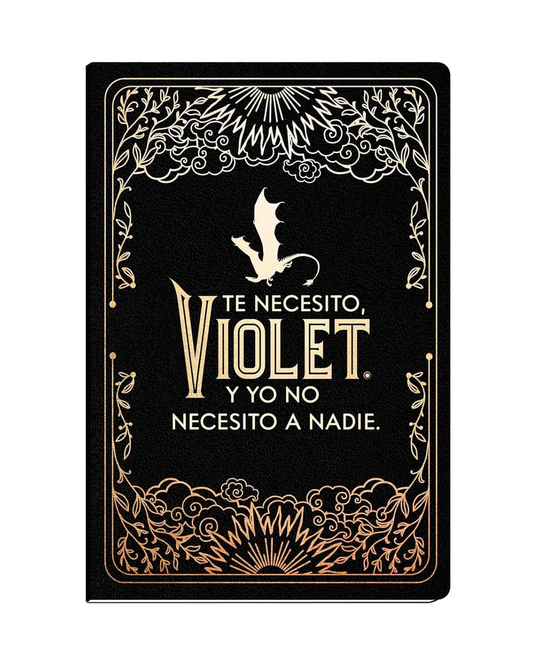 Libro Diario oficial de Alas de sangre: Te necesito, Violet - Rebecca Yarros