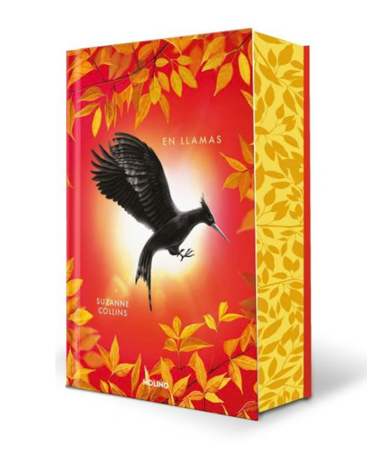 Libro Los Juegos del Hambre 2 En llamas - Suzanne Collins - Edición Especial con Cantos Tintados
